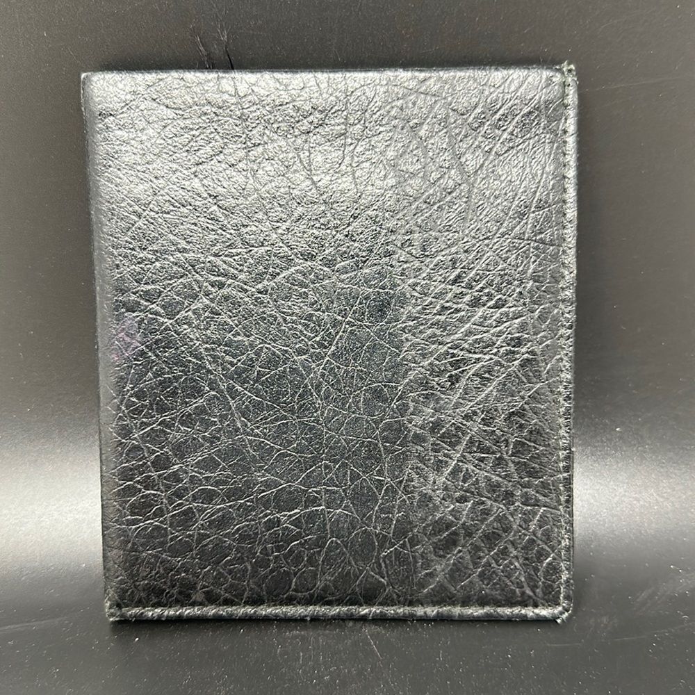 Vintage Tortoise Steerhide Cowboy wallet with cardholder